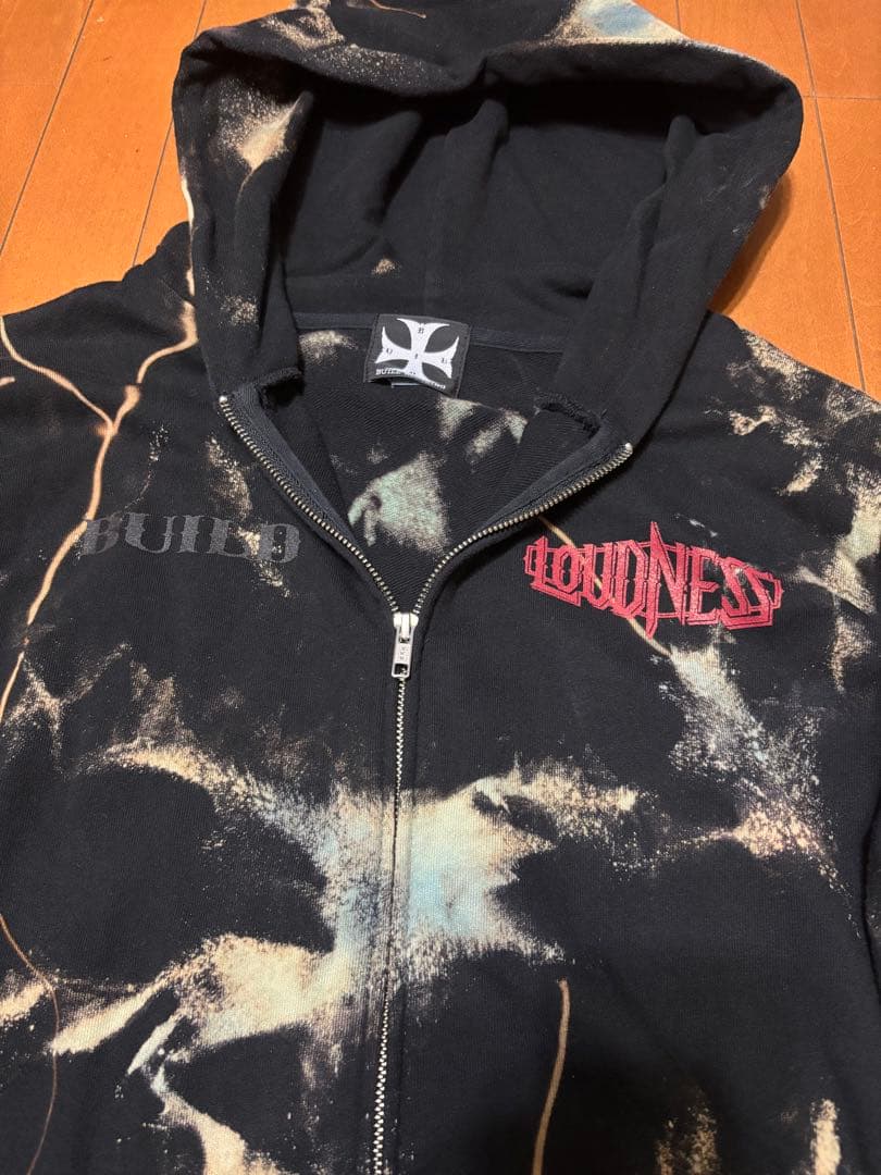 LOUDNESS × BUILD CLOTHING パーカー