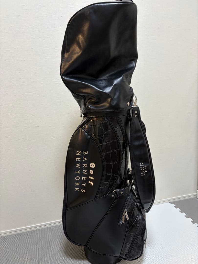 Barnes New York クロコダイル風キャディバッグ