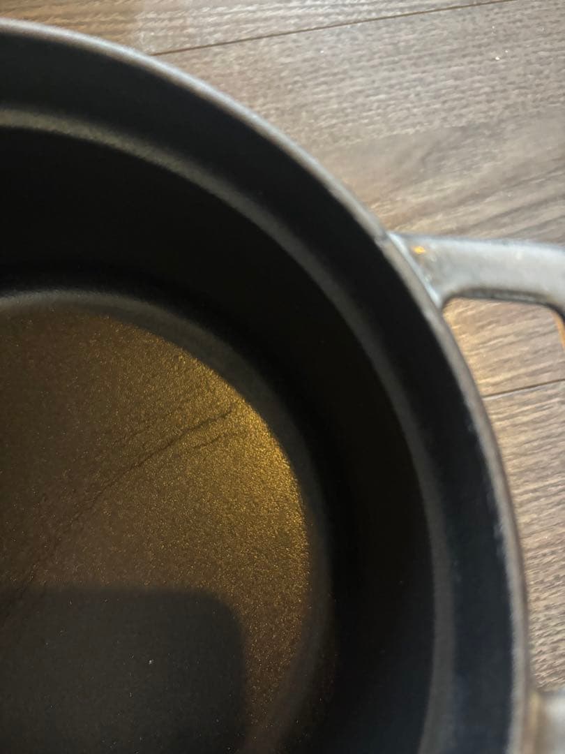 STAUB La Cocotte 両手鍋 グレー 約2０センチ