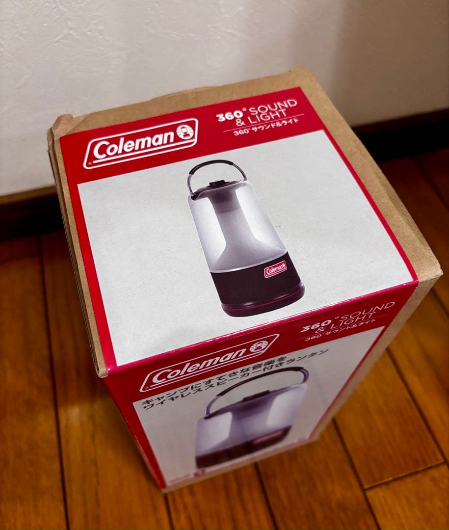 Coleman LEDランタン 360° サウンド&ライト スピーカー