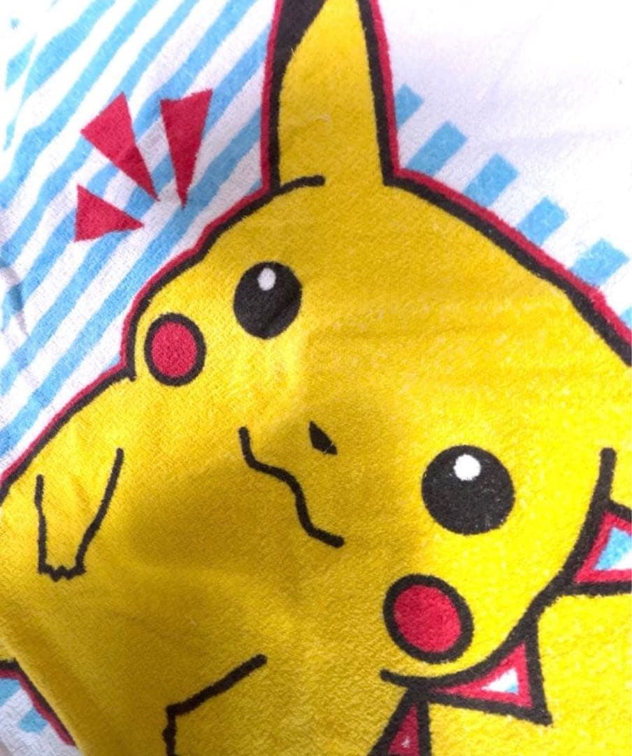 TOMY ポケモン　バスタオル　チコリータ 初期ピカチュウ レア 30th