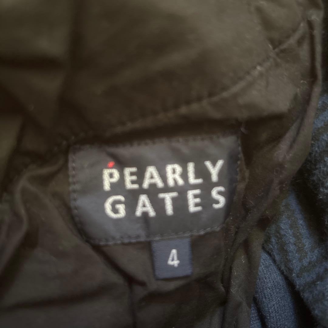 PEARLY GATESヘリンボーン スリムフィット　ジョガーパンツ