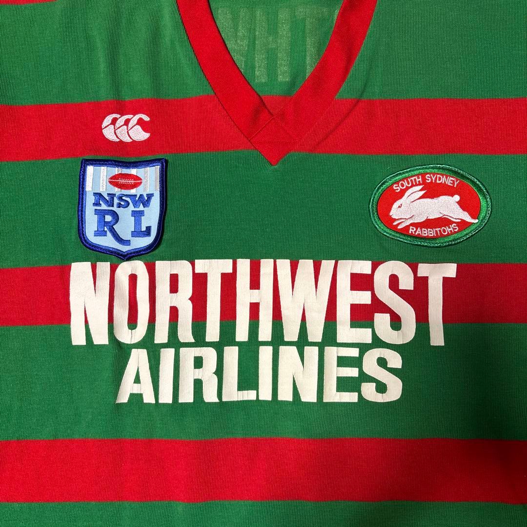 90s NZ製 ラビトーズ NSW RL ラグビーシャツ L ヴィンテージ