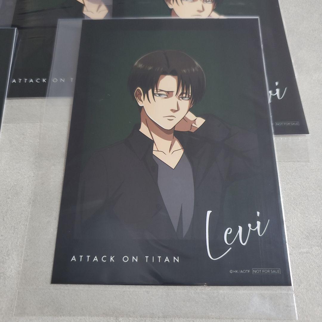 進撃の巨人　アニメイト　特典ブロマイド　リヴァイ　21枚