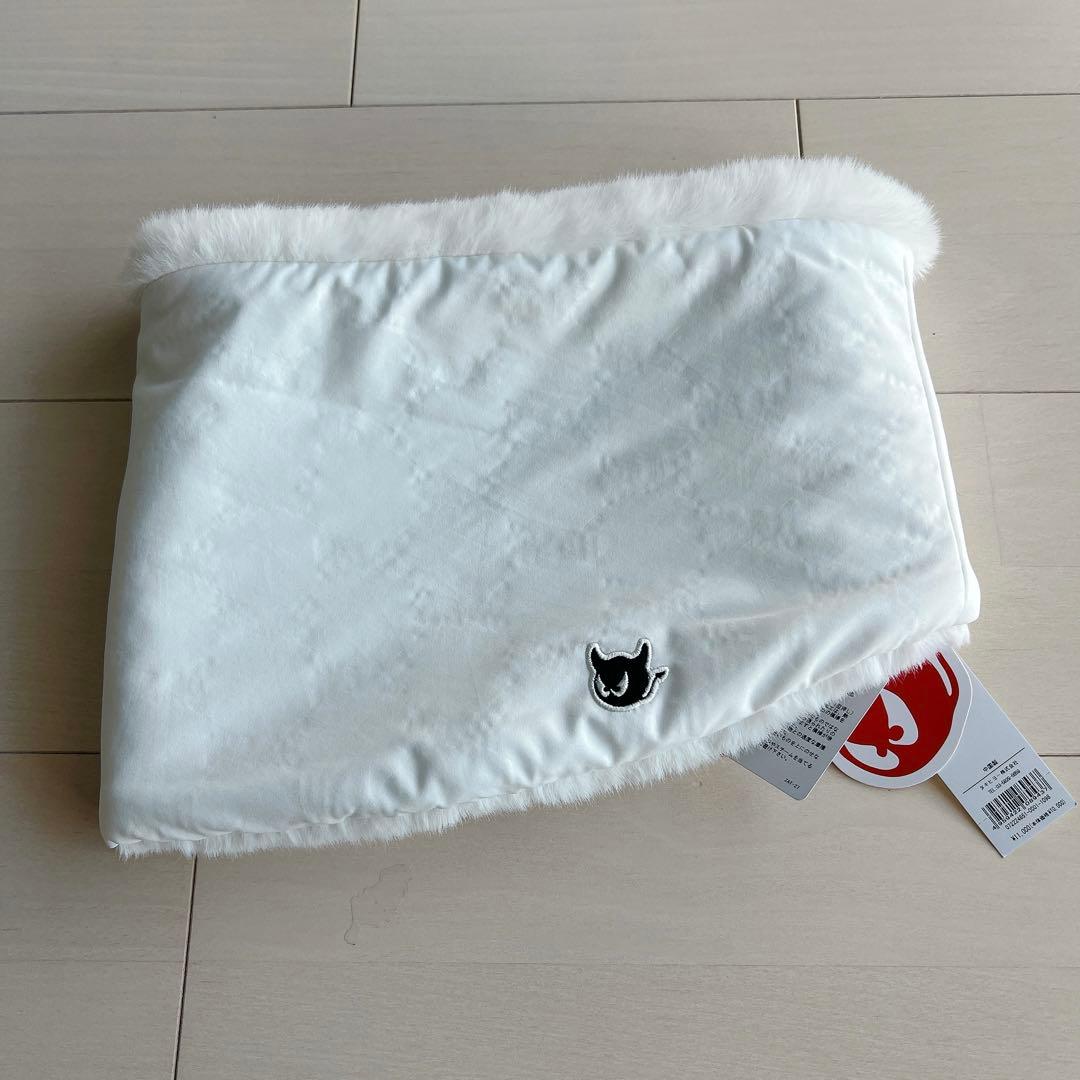 未使用新品♡ワックWAAC♡レディースゴルフネックウォーマーホワイト♡冬防寒