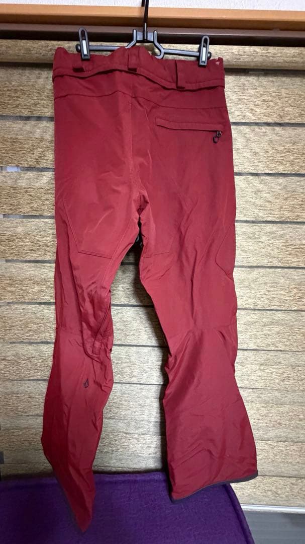 【期間限定値下げ】VOLCOM スノーボードウェア（ブラウン/レッド）　メンズ