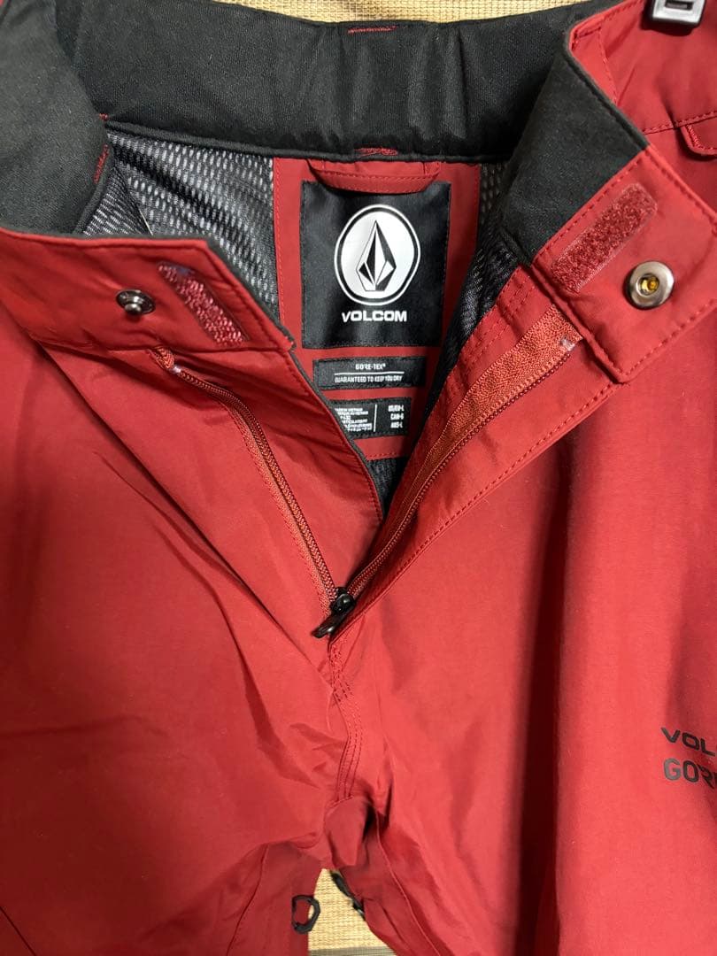 【期間限定値下げ】VOLCOM スノーボードウェア（ブラウン/レッド）　メンズ