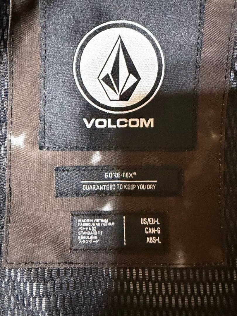 【期間限定値下げ】VOLCOM スノーボードウェア（ブラウン/レッド）　メンズ