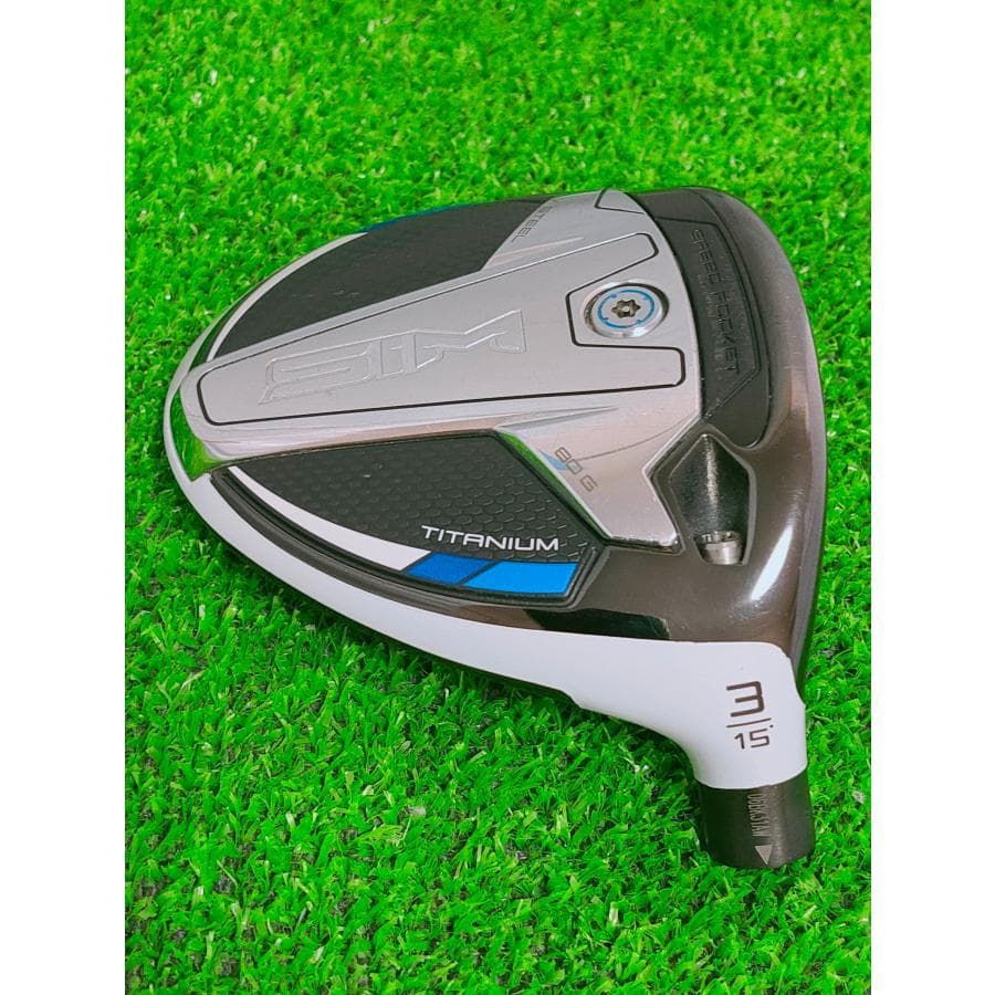 テーラー シム フェアウェイ 3W！ SIM FW 15度。スプーン カバー付