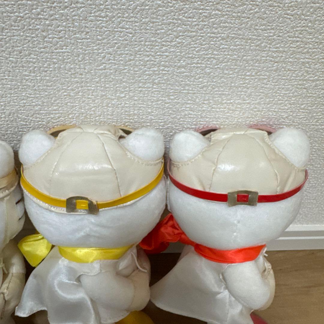 希ハローキティ ぬいぐるみ オー！モーレツ 4体セット