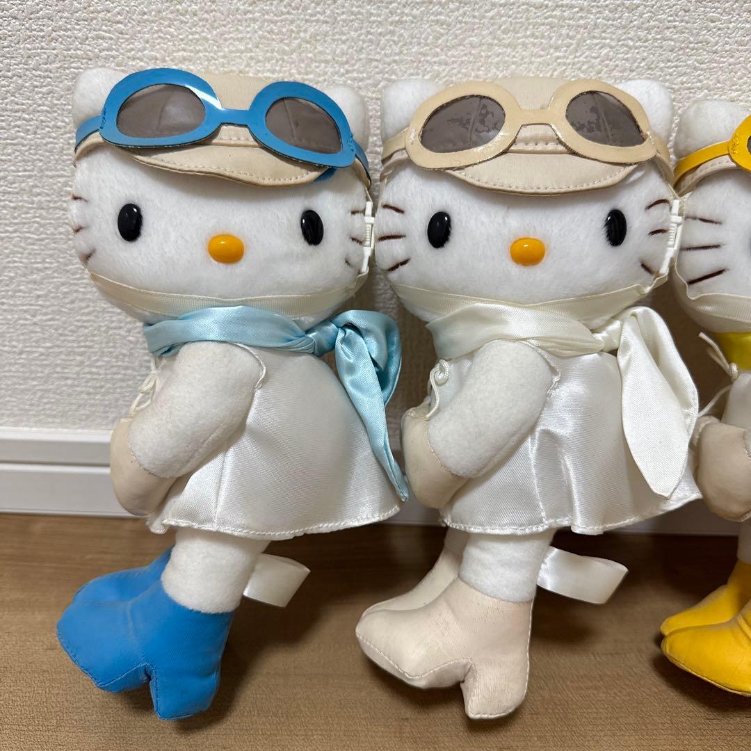 希ハローキティ ぬいぐるみ オー！モーレツ 4体セット