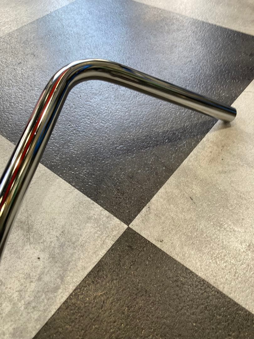 タ*ス様 エイプバー_スチール製クロームメッキ_80cm