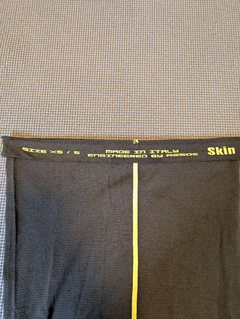 ASSOS SPRING FALL SS SKIN LAYERサイズS-XS