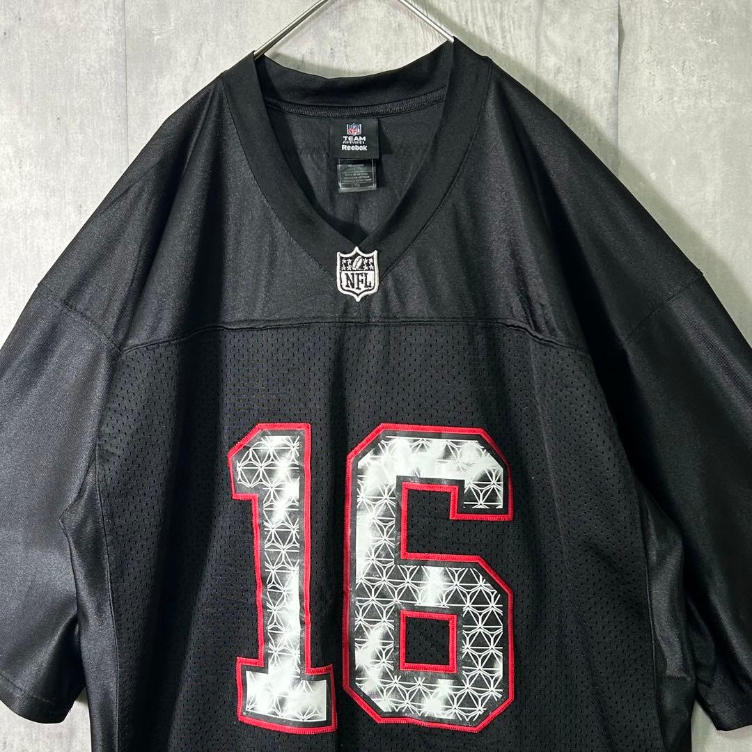 希少デザイン NFL 49ers ジョー・モンタナ ゲームシャツ メッシュ 黒