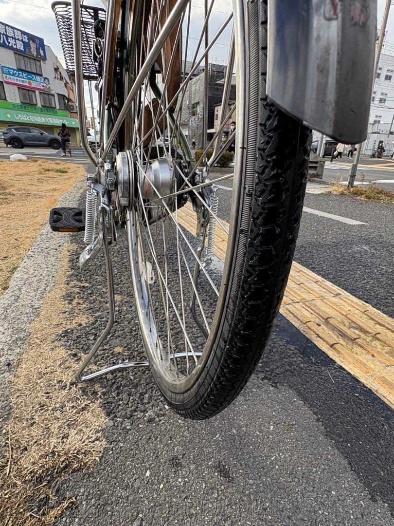 中古YAMAHA電動アシスト自転車　8.9Ah 大阪　097
