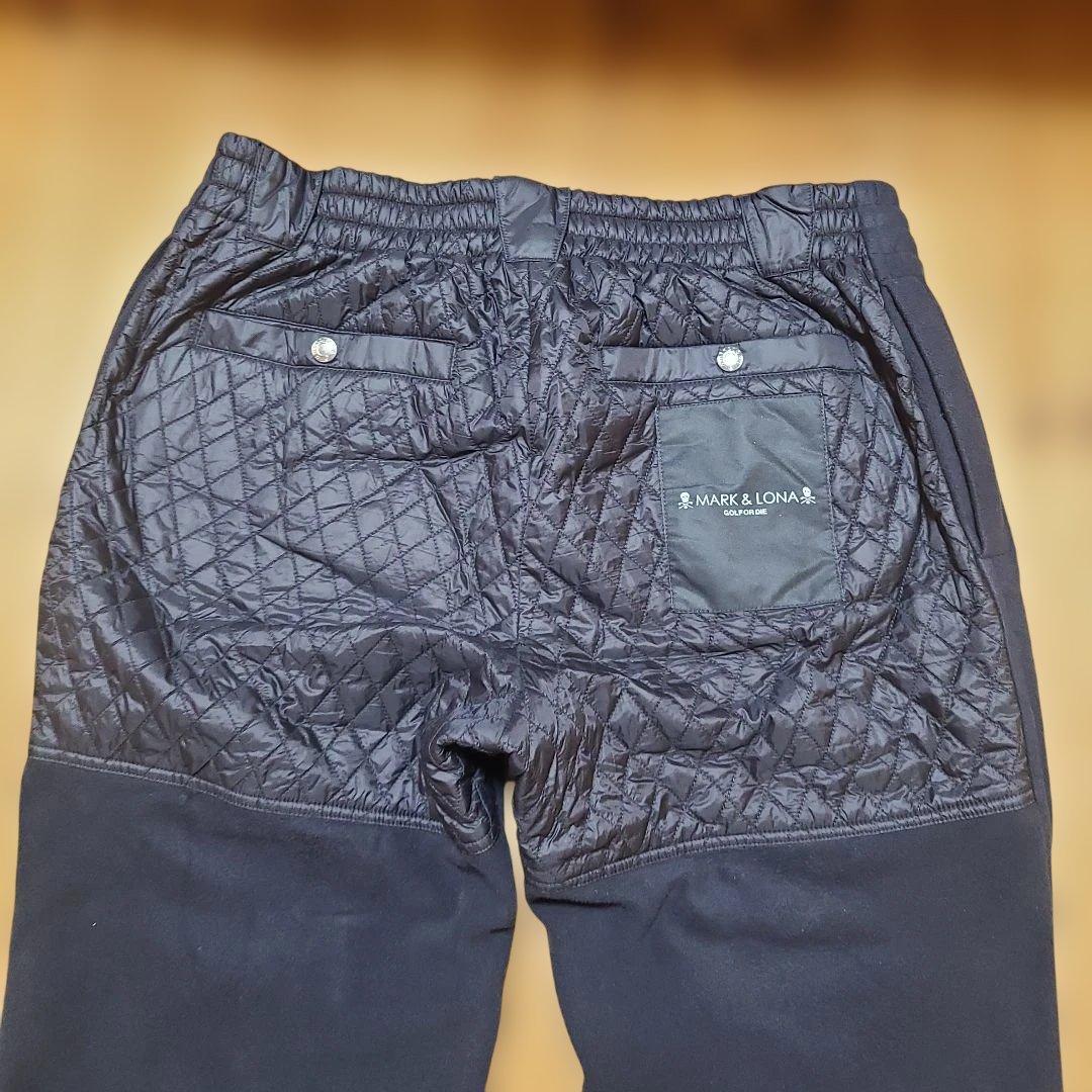 ぴろガチャ【美品】MARK & LONA ポーラテック ブラック パンツ