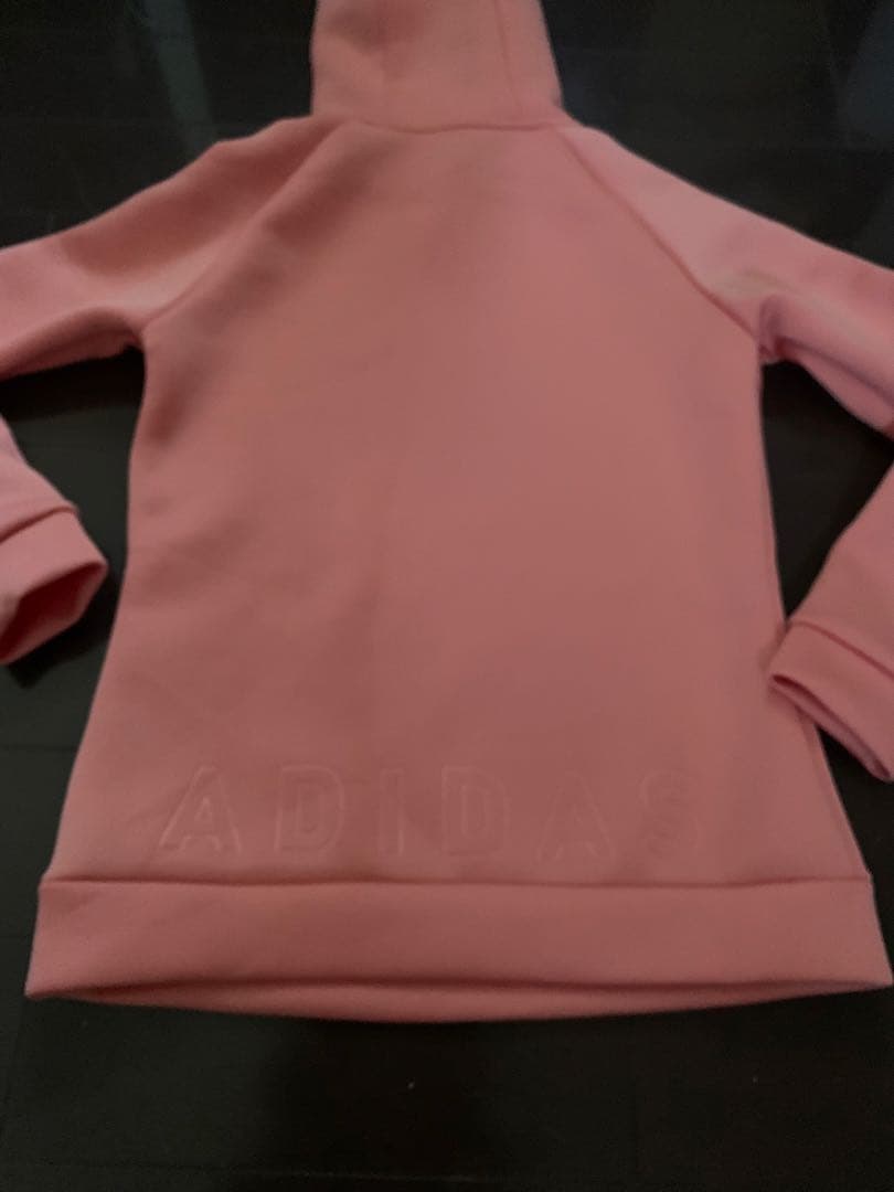 adidas ゴルフ ダンボールニット＆スカート　セットアップ　サーモンピンク
