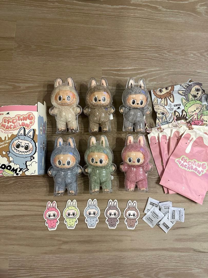 美品　POP MART ラブブ マカロン 6体セット 正規品