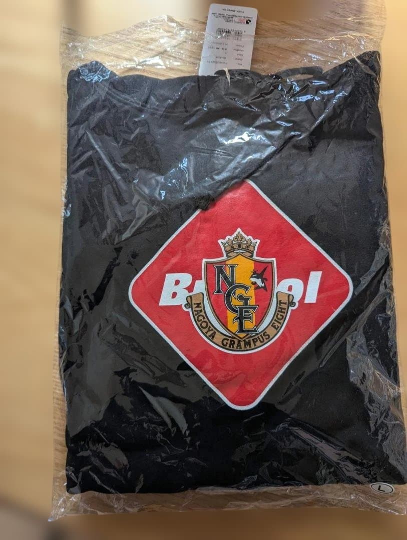 【新品未使用】F.C.Real Bristolパーカー名古屋グランパスBLK L