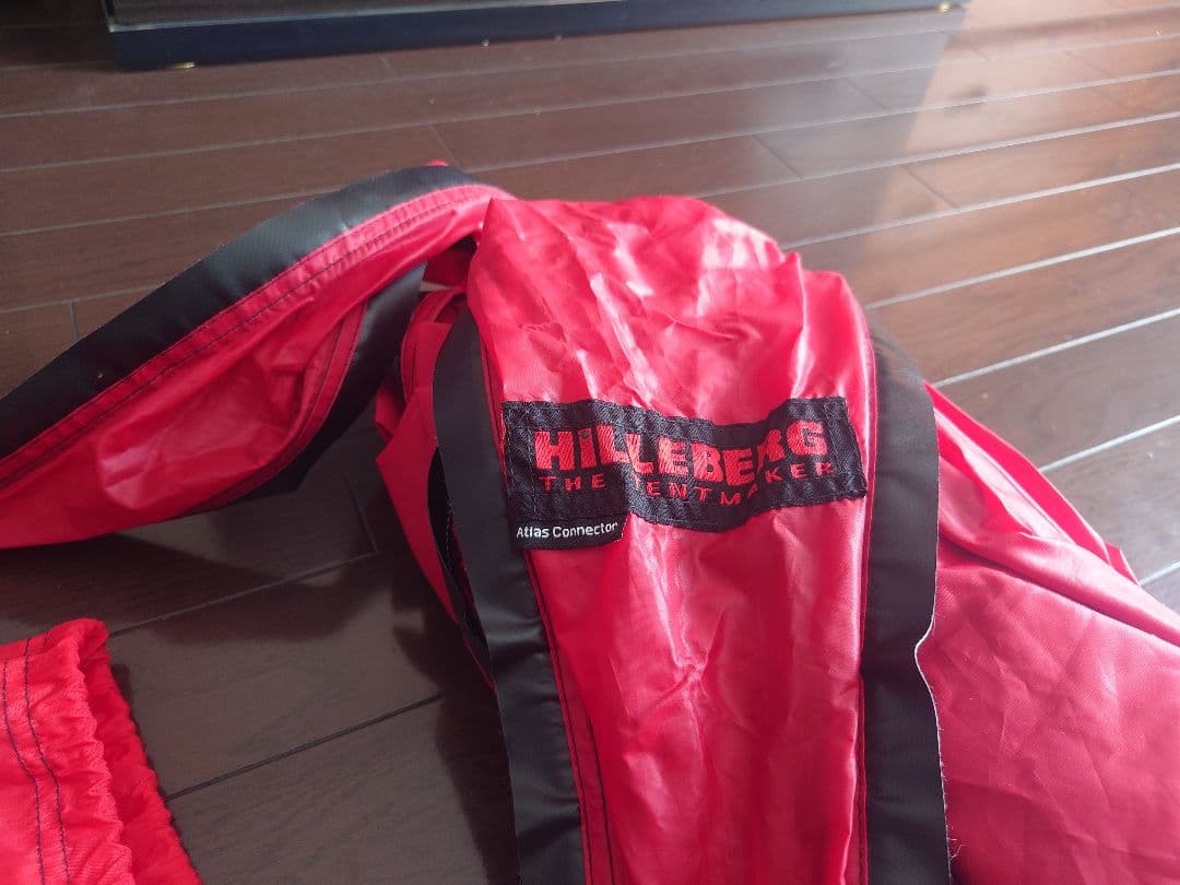 Hilleberg アトラス　コネクター　レッド