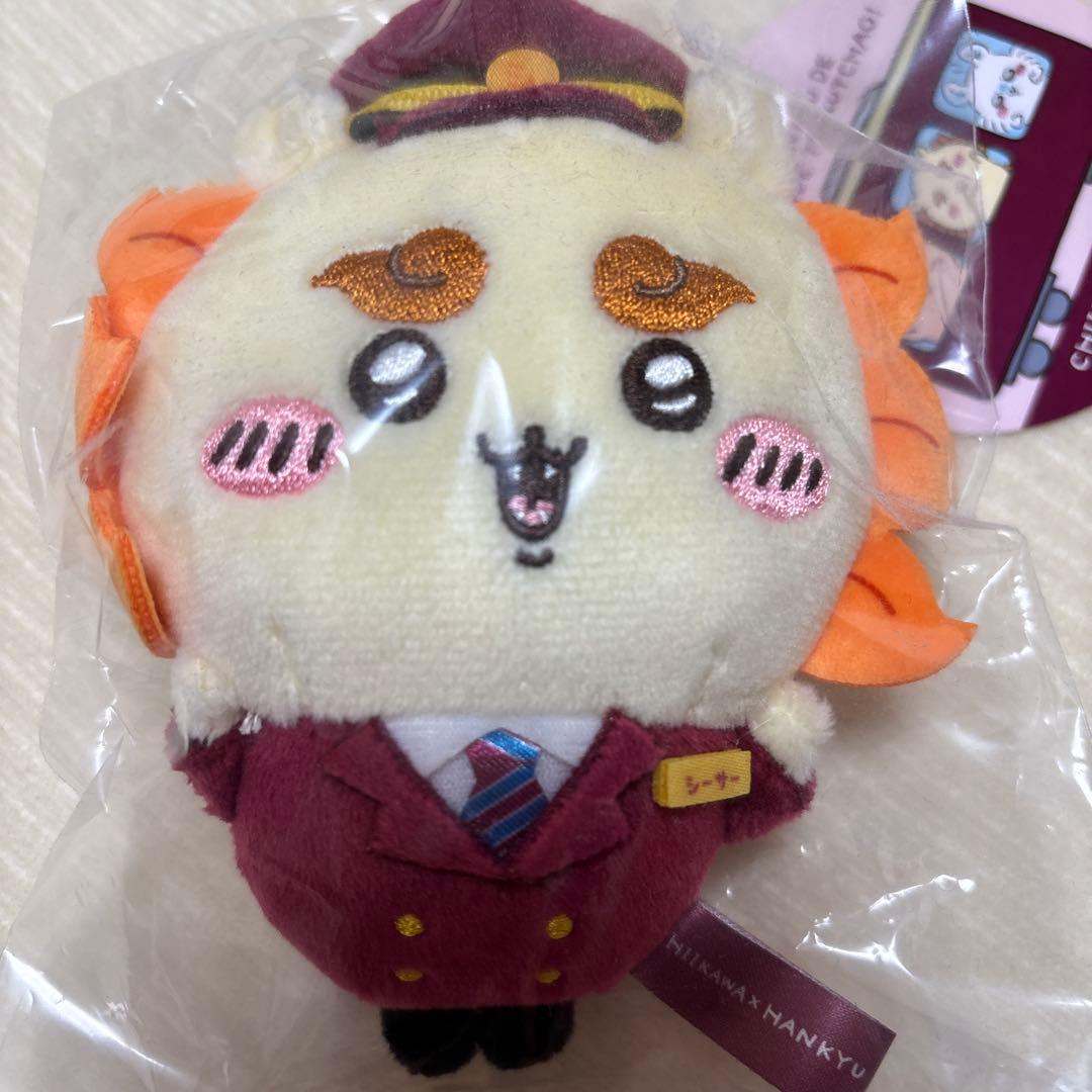 【新品タグ付き】ちいかわ　シーサー　阪急電車なマスコット
