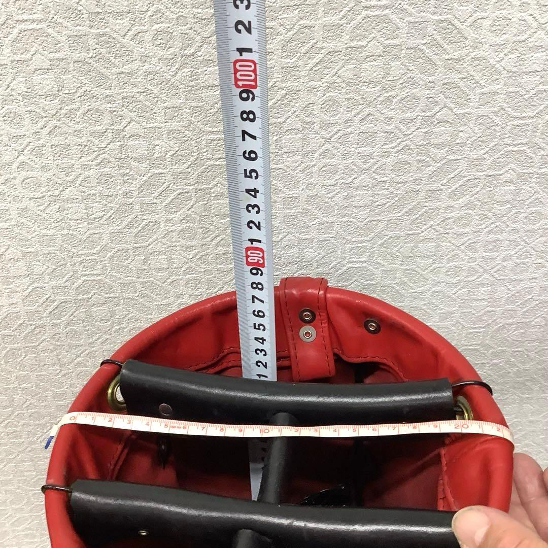 希少品!ピーターヤコブセン　本革キャディーバック