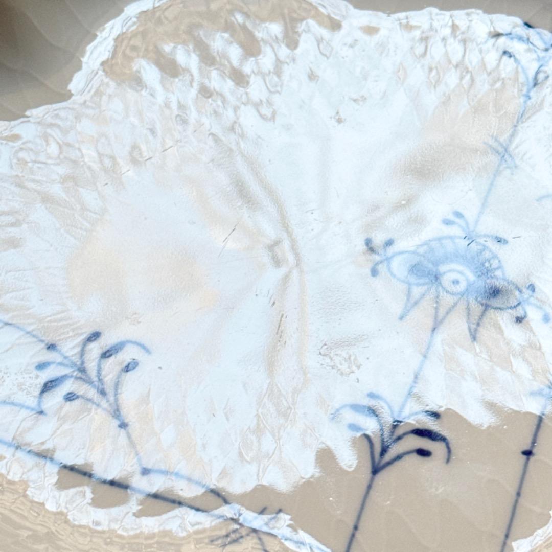 美品⭐︎ブルーパルメッテ ディッシュ　26.5cm