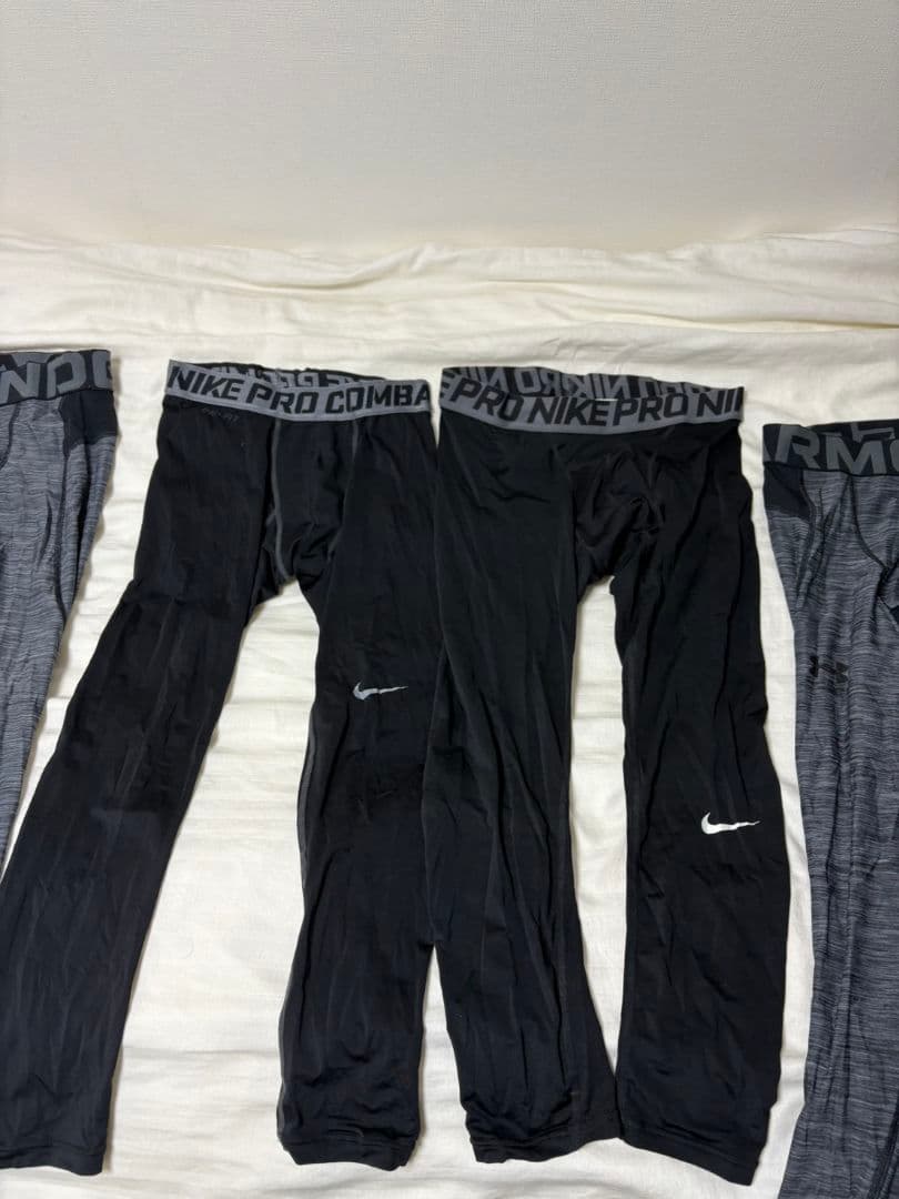 NIKE　UnderArmor スパッツ　タイツ　まとめ売り　5枚セット