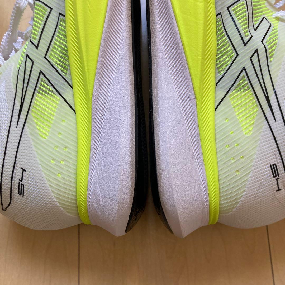 アシックス S4 ランニングシューズ イエロー/ホワイト 29cm