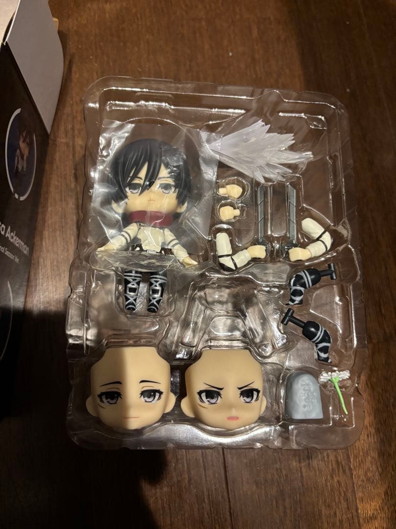 ねんどろいど ミカサ The Final Season ver 顔パーツ付