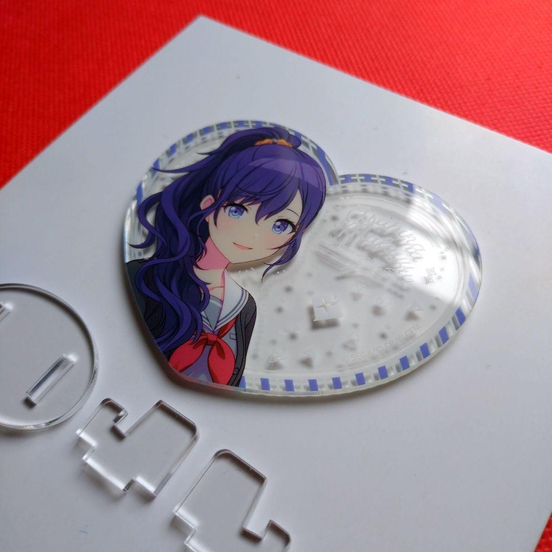 ❣️早い者勝ち❣️　プロセカ 朝比奈まふゆ ぴくりあ アクリルスタンド ハート型