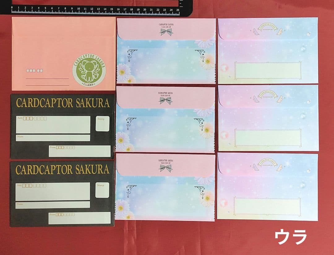 カードキャプターさくら レター シール 缶バッジ等 CLAMP なかよし