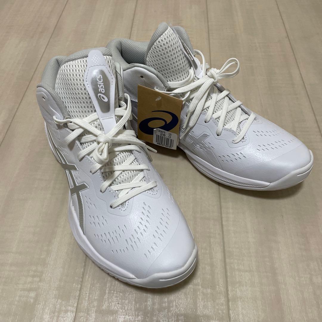 asics バスケットボールシューズ ホワイト　GELHOOP V16