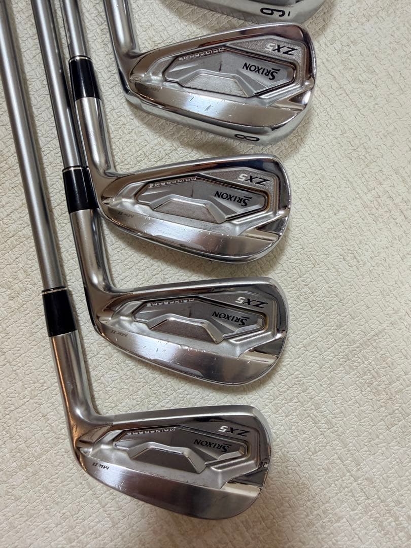 SRIXON ZX5 MK2アイアン7本セット（5〜A)