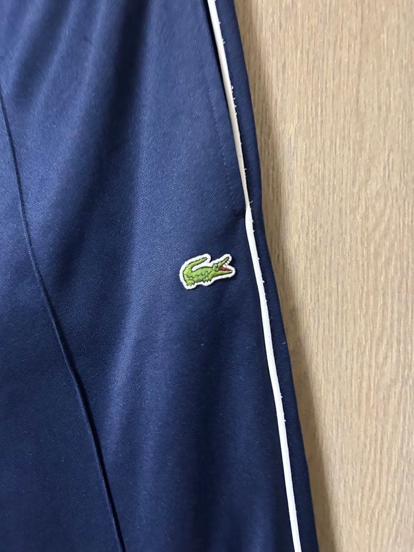 LACOSTE ラコステ トラックパンツ ジャージ ネイビー ワニロゴ L