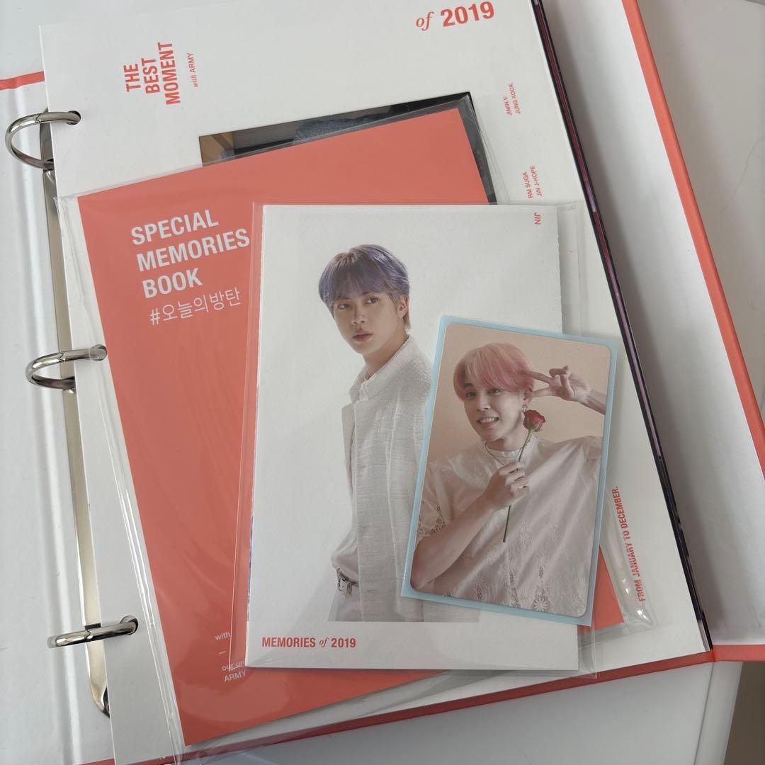 BTS MEMORIES of 2019 トレカ ジミン DVD JIMIN
