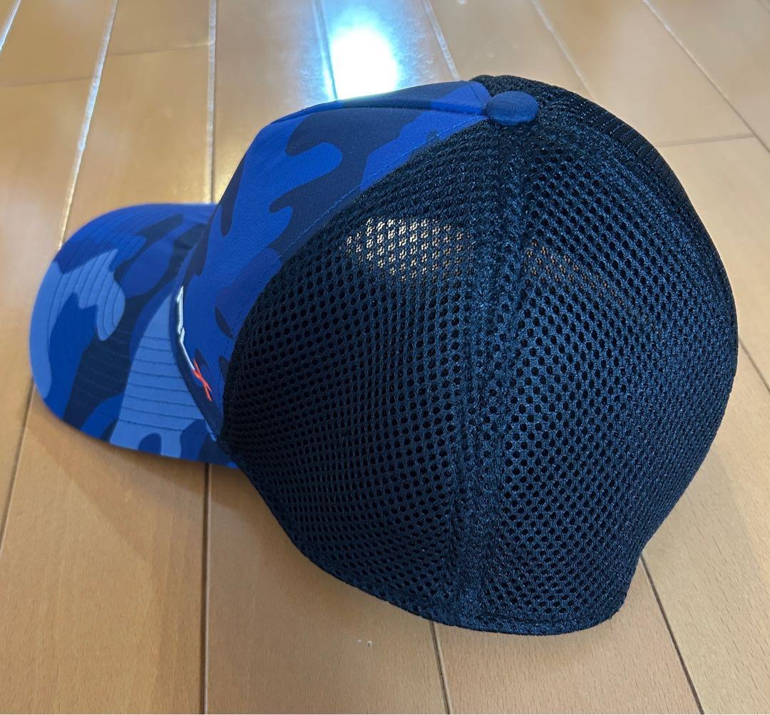 POLO RALPH LAUREN RLX 迷彩柄 ブルー系 ゴルフ キャップ