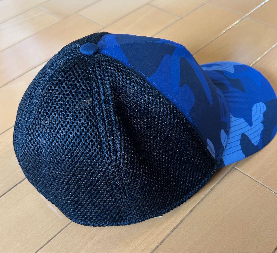 POLO RALPH LAUREN RLX 迷彩柄 ブルー系 ゴルフ キャップ