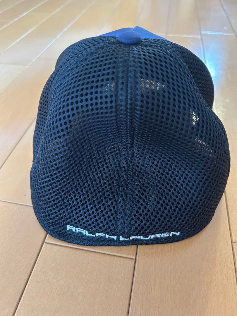 POLO RALPH LAUREN RLX 迷彩柄 ブルー系 ゴルフ キャップ