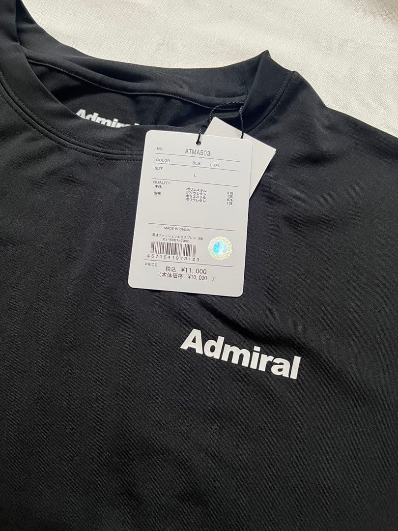 Admiral 2025年春夏新作モデル　半袖Tシャツ ATMA503