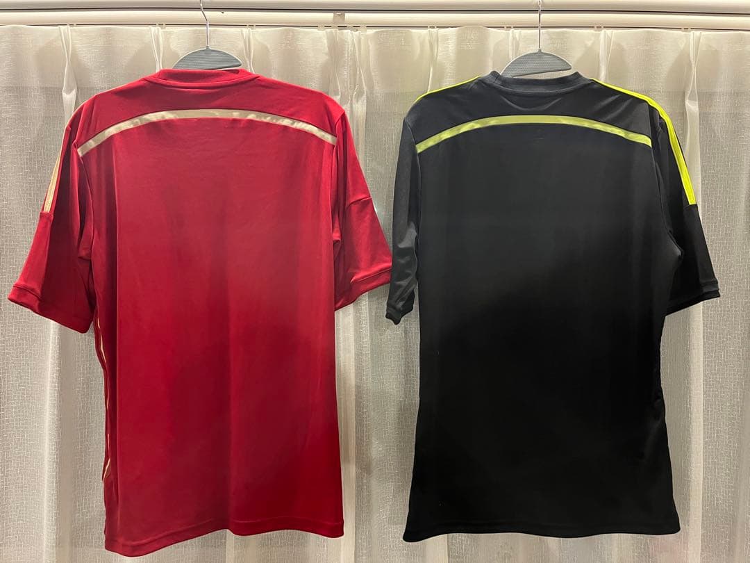 adidas スペイン代表 ユニフォーム上下セット正規品 2着まとめ売り