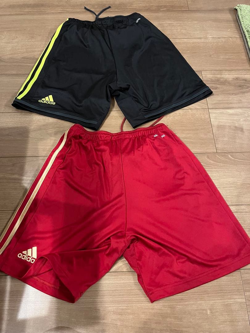 adidas スペイン代表 ユニフォーム上下セット正規品 2着まとめ売り