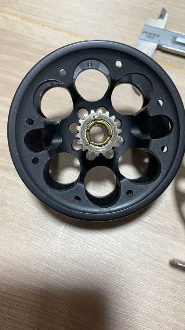 フジリール 6穴デカ穴 FPR-25改 チヌ 富士工業ヘチ・落とし込みリール