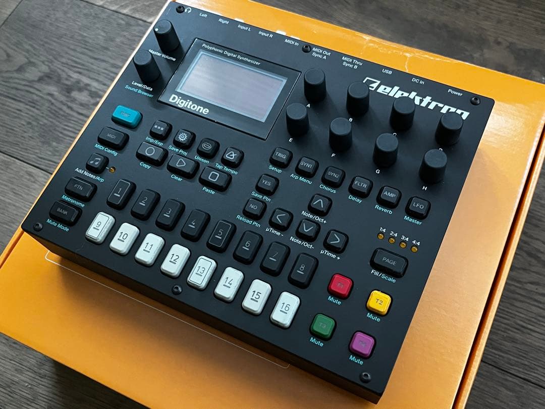 Elektron Digitone シンセサイザー 箱+有料プリセット8種付き
