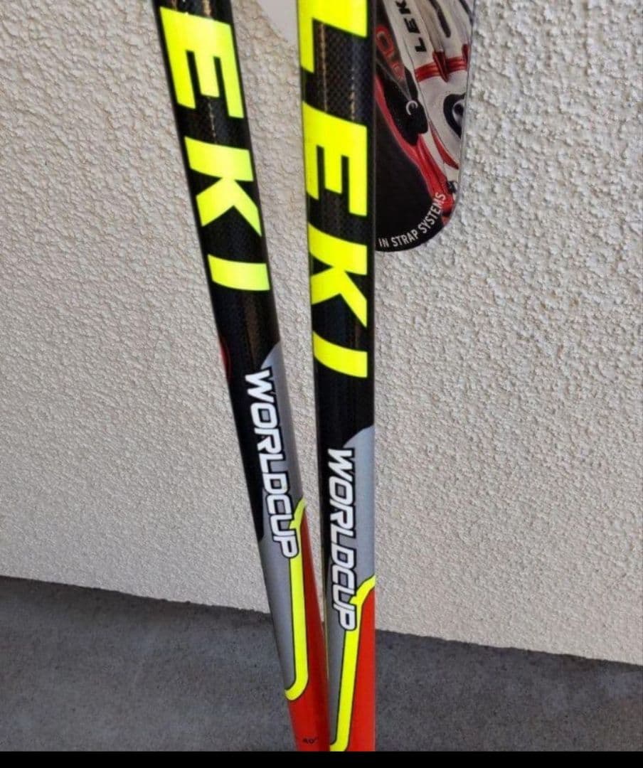新品 未使用保管品 LEKI レキ WORLDCUP LITE 100cm