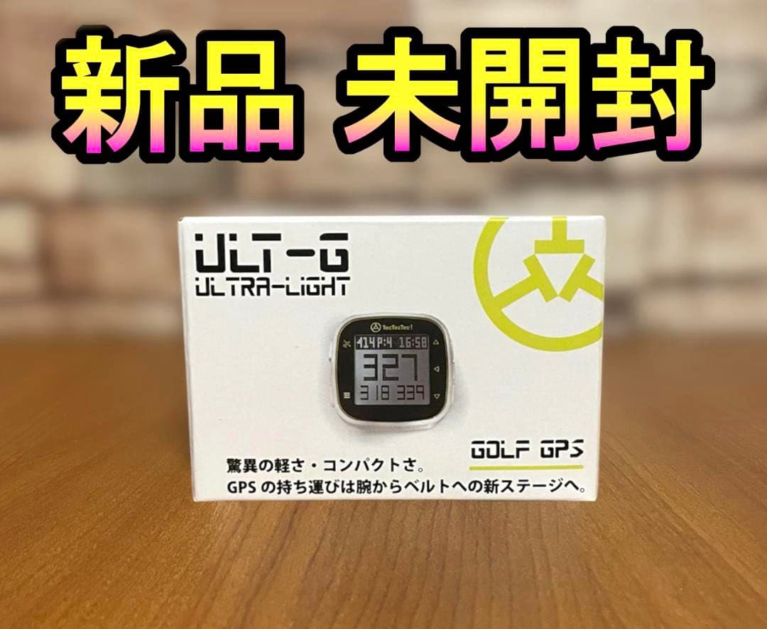 新品❤️tectectec テックテックテック ゴルフ GPS 距離計 超軽量✨