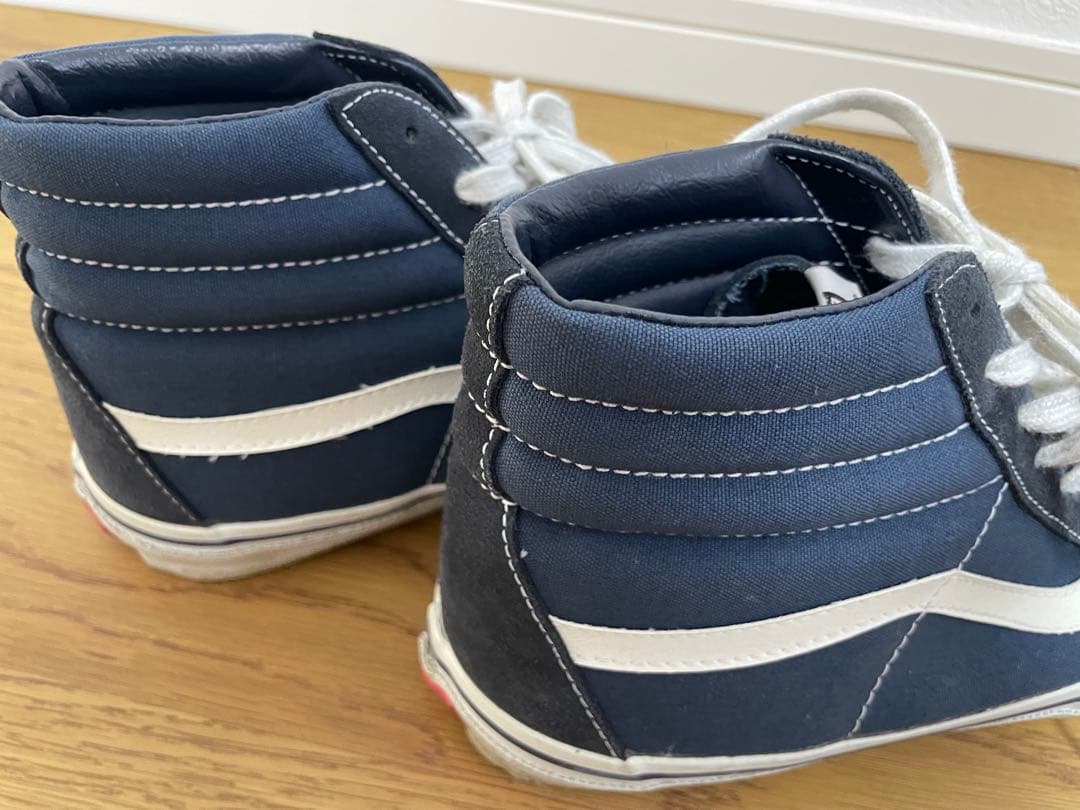旧ロゴ Vans Sk8-Hi ネイビー US10 28cm