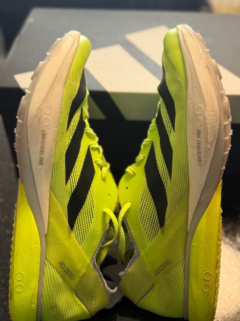 adidas ADIZERO AVANTI 2 ライトグリーン