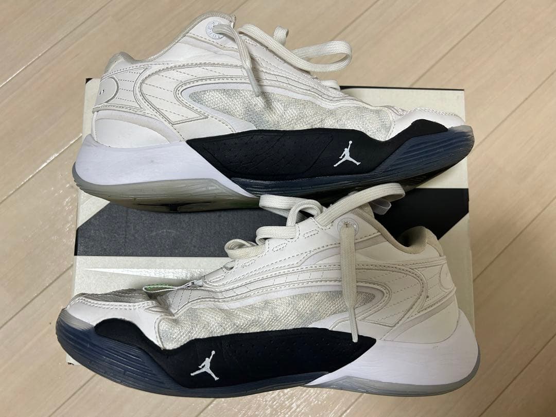 シューズ(男性用) Jordan Luka2 (GS) \"WHITE/BLACK-GREEN\"