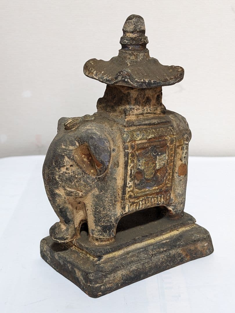 ♦琉球焼 象 副葬品発掘品 琉球王国 幕末〜明治時代 珍物珍品 古美術品骨董品